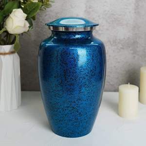 American Style Cremation <b>Urn</b> Designer Metal Adult Ashes <b>Urn</b> Elegant Funeral Homes Memorial Wholesale - Product Image 1