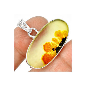 ล่าสุด925เงินสเตอร์ลิงรัสเซีย Dendritic โอปอลที่ทำด้วยมือจี้สำหรับขายในราคาที่ดีที่สุด - Product Image 1