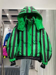 Sudadera con capucha delgada de longitud media cálida de invierno para mujer, Parkas con cremallera, chaqueta acolchada de manga larga, Color sólido hecho de algodón de piel de oveja - Product Image 2