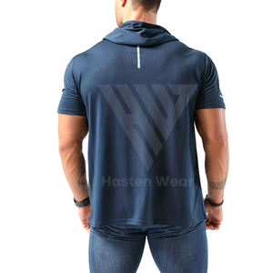 Hot Selling Workout <b>Men</b> <b>Sleeveless</b> <b>Hoodies</b> For Athletic Wear Soft Fabric Lightweight Training Wear Modern Design <b>Hoodies</b> - Product Image 2