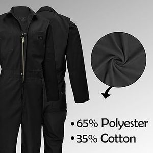 <b>M</b>&<b>M</b> SCRUBS Overall Workwear Men Long Sleeve Coveralls - Product Image 5