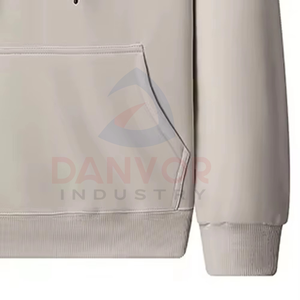 สเวตเชิ้ตผู้ชายผ้าไหมลายซักได้สำหรับทุกเพศเสื้อฮู้ดแนวสตรีทโอเวอร์ไซส์ออกแบบได้ตามต้องการโลโก้ด้านหน้า - Product Image 6