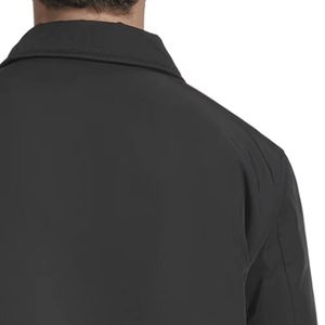 เสื้อแจ็คเก็ตบอมเบอร์คุณภาพสูงแบบยูนิเซ็กซ์ คอจีน สำหรับฤดูหนาว ผ้าฝ้าย 100% กันน้ำ กันลม มีฮู้ด ปิดด้วยซิป ซับในด้วยผ้าฝ้าย - Product Image 6