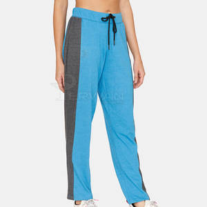 Pantalones de calle para mujer de alta calidad, corte regular, transpirables, de poliéster/algodón, cintura media, venta al por mayor para invierno - Product Image 2