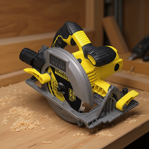 Sierra Circular Eléctrica Stanley de 1650W, Herramienta de Alto Rendimiento para Cortar y Dar Forma - Product Image 3