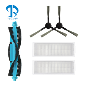 Kit de Filtro HEPA y Cepillo Lateral Principal Compatible con <span class=keywords><strong>Cecotec</strong></span> <span class=keywords><strong>Conga</strong></span> 3490, Viomi V2 PRO, V-RVCLM21B, Xiaomi STYJ02YM, Repuestos para Aspiradora Robótica - Product Image 1