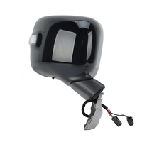 Ensemble de rétroviseurs pour Jeep Renegade BU 2015 2016 2017 2018 2019 2020-2022 Noir brillant Rétroviseurs latéraux chauffants Accessoires de voiture