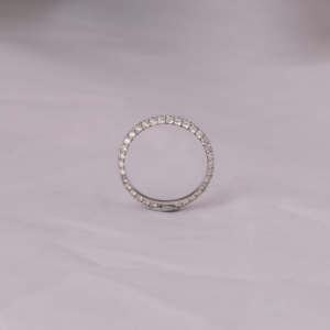Custom Designed 14KT Solid Gold Plated Cut Diamond Band Fashionable Style-Perfect Wedding Gift with Certificate - Product Image 5