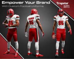 2025 personnalisé football américain porter des maillots à manches courtes respirants avec des uniformes imprimés sublimation maillots de football américain - Product Image 5
