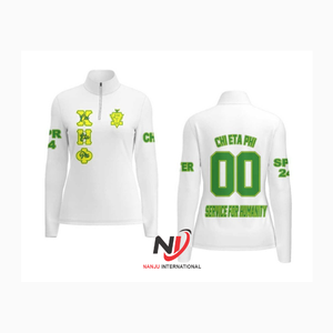 Chaqueta universitaria de satén personalizada al por mayor para hombre, estilo Che Eta Phi Greek Gear Bomber con cierre frontal de cremallera para la temporada de invierno universitaria. - Product Image 2