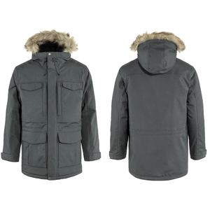 Veste d'hiver d'extérieur, parka pour les personnes sans-abri, manteau d'hiver pour homme, coupe-vent, en duvet, chaud, long, avec col en fourrure - Product Image 6