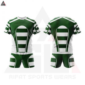 Uniforme de Rugby con Estampado Digital Personalizado para Bebés y Niños Pequeños - Antibacteriano, Transpirable, de Secado Rápido, 100% Poliéster, Servicios OEM - Product Image 4