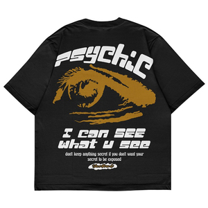 Camisetas Cortas de Verano con Estampado Digital de Moda Urbana para Hombre, Logotipo de Marca Personalizado al por Mayor, Camisetas Modernas de Estilo Hip Hop Y2K - Product Image 1