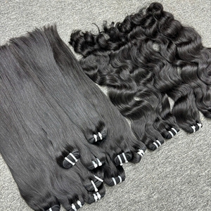 เครื่องต่อผม100% แบบลอนผมธรรมชาติหนาสองชั้นทำจากหยักศกเวียดนามไม่ผ่านกระบวนการ - Product Image 5