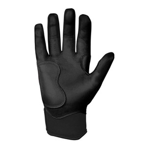 Guantes de bateo de béisbol de diseño personalizado Unisex transpirables antideslizantes duraderos de puño corto de cuero más vendidos - Product Image 4