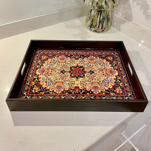 Plateau de service en bois MDF avec revêtement émaillé, design, hôtels et restaurants, articles de cuisine, plateau de table, haute qualité - Product Image 1