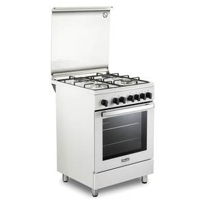 Horno Eléctrico De Longhi DMW64LSG, Cocina de Gas de 4 Zonas, Color Blanco, Clase A (60x60x87cm) - Product Image 3