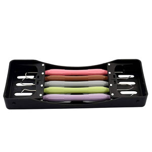 Juego de instrumentos dentales de limpieza y relleno de tamaño mediano con cureta Gracey manual, mangos de acero inoxidable de grado médico, CE ISO - Product Image 1