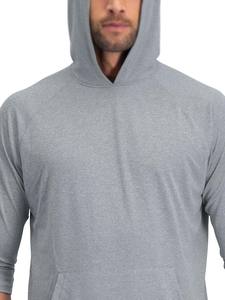 Sweats à capuche en coton épais pour hommes T-shirts à capuche en coton épais brodés avec logo personnalisé Sweats à capuche pour hommes - Product Image 2