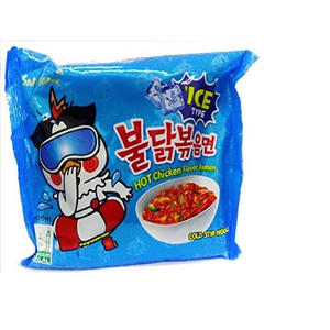 Pour Type de glace Buldak saveur de poulet chaud Ramen poulet épicé nouilles frites en vrac instantané - Product Image 2