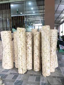 Tissage en bambou naturel pour la fabrication de plafonds, de meubles, de produits artisanaux en bambou, de fonds - Product Image 4