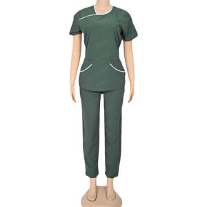 Conjuntos de Uniformes Médicos Ultimate Comfort Blaze Premium, Uniformes de Enfermería de Manga Corta, Unisex, Tela de Sarga de Poliéster/Algodón para Hospital - Product Image 2