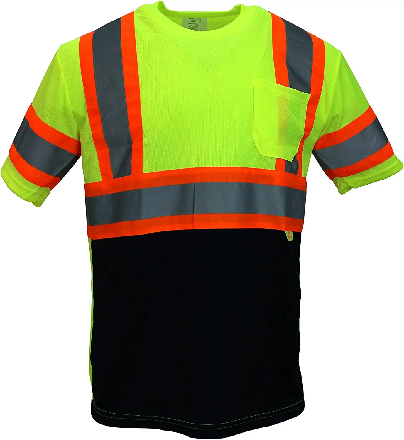 Mechaniker hemd Männer Unisex reflektierende Arbeits kleidung Hi Vis Work Safety T-Shirt für Männer Overs ize Stricken Hi Viz T-Shirt