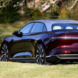 2023 lucid Air Touring Quadruple-Motor AWD ซีดาน384ไมล์ระยะทางสุดยอดหลังคากระจกสีแดงที่นั่งหนัง R19ยางไฟด้านซ้าย - Product Image 1