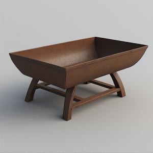 Handcrafted Modern Iron Metal Firepit Wood Burning Powder Coated Finish Strong Build Decorative Craftsmanship for Outdoor - Product Image 2