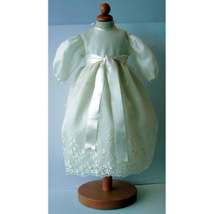Set di Abbigliamento in Seta con Fiori e Volant per Bambine, Ideale per la Primavera - Product Image 1