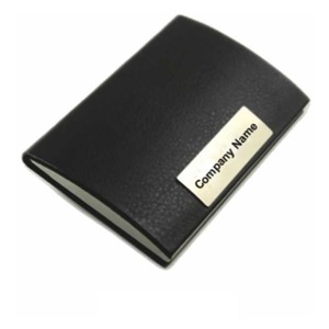 Porte-cartes en cuir Offre Spéciale parfait pour les cadres ou les professionnels de la vente et les cadeaux disponibles en vrac depuis l'Inde - Product Image 1