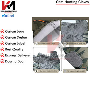 Men's Cold Weather <b>Hunting</b> <b>Gloves</b> Durable Insulated Waterproof <b>Gloves</b> Extreme Winter Conditions Grip Camo Design All Day - Product Image 5