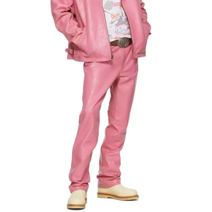 Servicios OEM, Pantalones de Cuero de Último Diseño, Pantalones de Cuero de Diseño Personalizado de Alta Calidad a Bajo Precio - Product Image 6