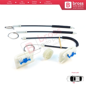 Kit de Reparación de Elevalunas Delantero Izquierdo BWR985 para Vauxhall Opel Astra J P10 MK6 2009-2016 4/5 Puertas 13350757 Bross Auto Parts - Product Image 3