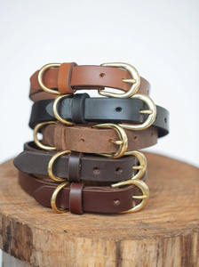 Classic <b>Dog</b> <b>Collar</b> - 20mm - Dark Brown - Product Image 4
