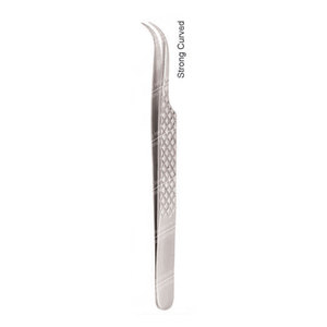 Pincettes d'extension de cils couleur argent à motifs différents - Product Image 2
