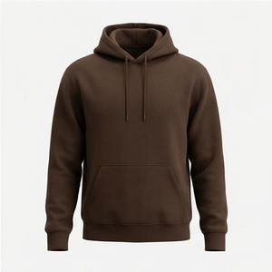 Sudadera con Capucha Extra Grande Personalizada para Parejas, Sudadera de Felpa de Algodón a Juego, Bordado, Diseño Liso Teñido, Regalos de Otoño Personalizados - Product Image 1