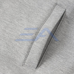 Veste de survêtement pour homme confortable et chaude pour l'hiver, col montant, logo frontal, respirante, écologique, de haute qualité, coupe-vent en coton - Product Image 4