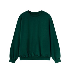 Sweat-shirts en molleton 100% coton, coupe ample, couleur unie, col rond, technique de teinture unie, SWEAT-SHIRTS MADE BY BS 2027 - Product Image 1