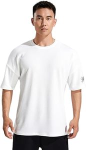 High Quality Heavy Weight Cotton Custom Printed Oversized Casual T-<b>Shirt</b> for <b>Men</b> Plus Size Blank Woven <b>Collarless</b> <b>Shirt</b> Adults - Product Image 4