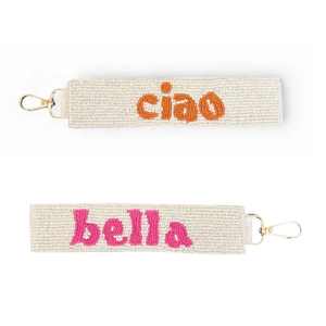 Llavero Decorativo Hecho a Mano con Cuentas de Vidrio y Anillo de Acero Inoxidable |   Diseño de Moda Ligero y Colorido |   VRNQ - Product Image 3