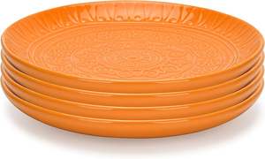 Plato de Cerámica Artesanal para Comer y Servir Alimentos, Elegante Plato de Cerámica para Cocina y Mesa de Comedor, Hecho a Mano - Product Image 4