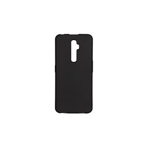 Coque arrière transparente en TPU PC et PC pour Oppo Reno 2Z-SAFA, design piping - Noir - Product Image 1