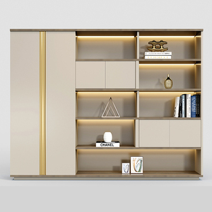 Modern Melamine Mobile File Cabinet Modular <b>Office</b> Storage Cupboard Under Desk Low <b>Drawer</b> Organizer Credenza for School Hospital - Product Image 5