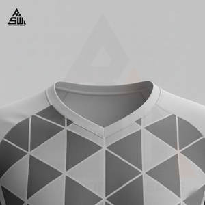 Ensemble de maillot et short de football respirant de qualité supérieure, uniforme léger d'été pour hommes, performance par tous les temps, 100% polyester - Product Image 5