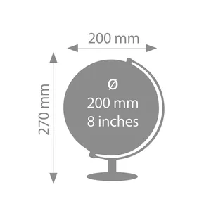 Gadget Decorativi per la Casa Globo Troika Lunar Personalizzati - Product Image 5