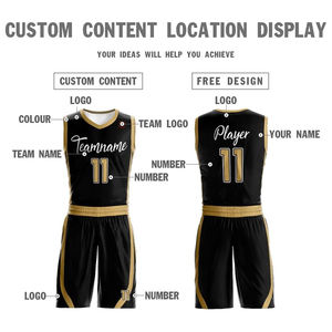 Uniforme de baloncesto de ropa deportiva hecho en poliéster con diseño impreso personalizado - Product Image 5
