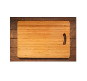 Tabla de cortar de madera de nuevo diseño con mango para una mayor estabilidad y preparación segura de alimentos en la cocina - Product Image 1