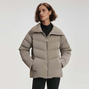 Vestes d'hiver matelassées en coton de haute qualité pour femmes, écologiques, respirantes, pour un style décontracté et confortable en plein air, OEM - Product Image 3