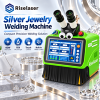 Machine à souder laser YAG 60W pour bijoux en argent, soudeuse par points pour la réparation de bijoux, micro-soudure de métaux or et argent